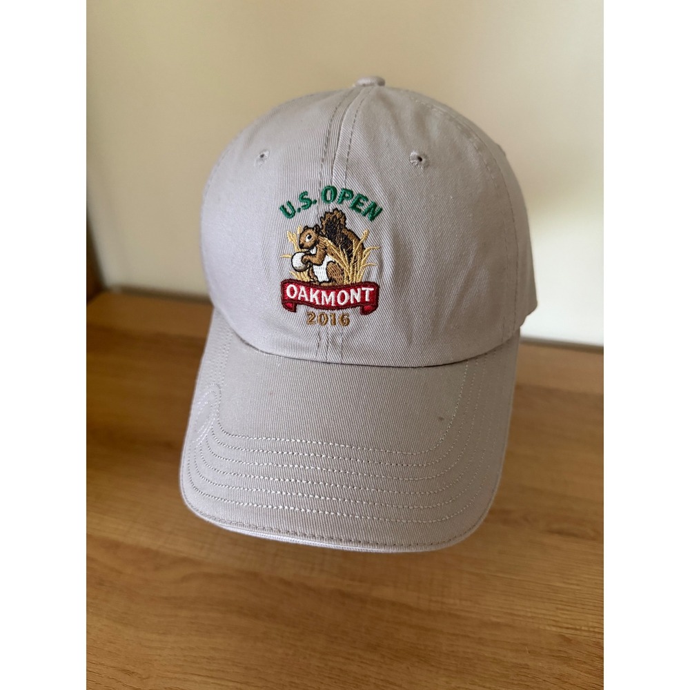 USGA Member Hat 2016 U.S. Open Oakmont Gray Adjustable Golf Baseball Cap